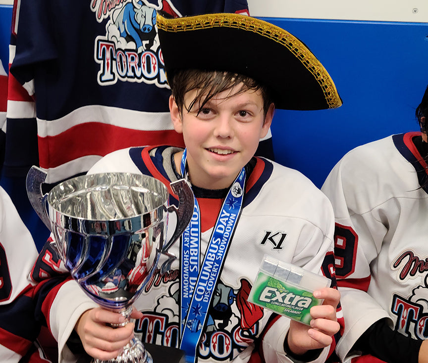 At All Florida Hockey we recognize outstanding Florida youth hockey player Niels Christensen, 2008 14U center.